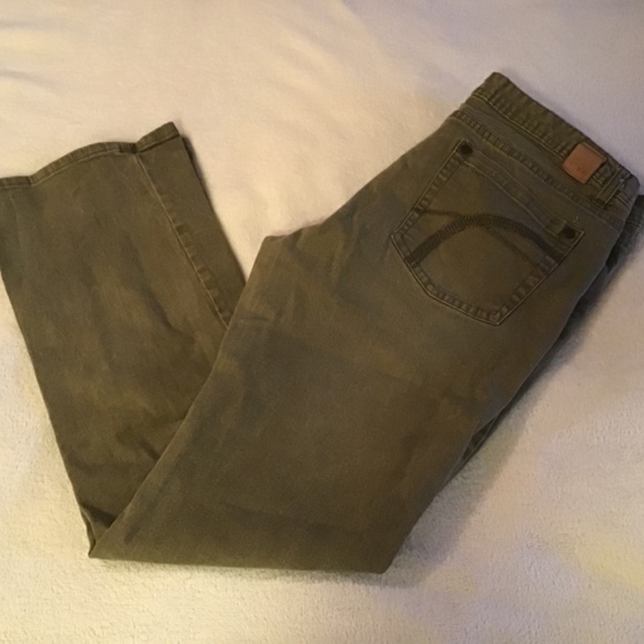 Nevada khaki low rise boot cut jeans (34x33) - Picture 4 of 6